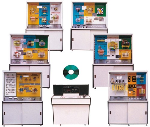电机与变压器陈列柜,《电机与变压器》CD解说示教陈列柜(图1) 电机与变压器陈列柜,《电机与变压器》CD解说示教陈列柜